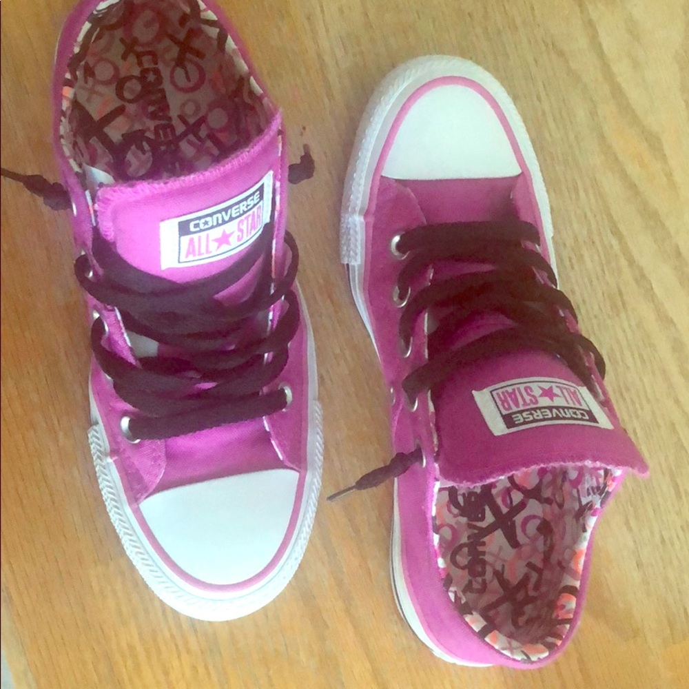 Purple Converse